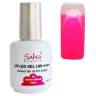 UV gel lak GABRA 30 světle růžová neon 14 ml - Gel laky Gel laky